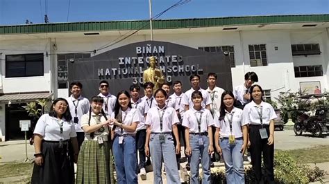 BIÑAN INTEGRATED NATIONAL HIGH SCHOOL .